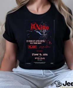 Ill Nino June 14 2024 Brick By Brick San Diego Event Poster Shirt