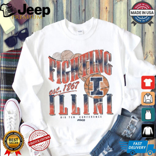 Illinois Fighting Illini Baller Bounce T Shirt