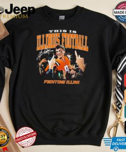 Illinois Fighting Illini Luke Altmeyer this is Illinois Football signature shirt