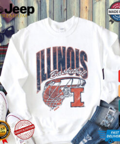 Illinois Fighting Illini Script Swish T Shirt