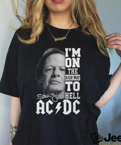 I'm On The High Way To Hell ACDC Angus Young Shirt