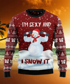 I’m Sexy And I Snow It Ugly Christmas Sweater