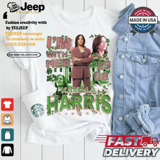 I’m With Her Kamala Harris 1908 Alpha Kappa Alpha Sorority Presidential Candidate T shirt