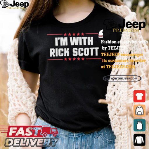 I;m With Rick Scott T shirt