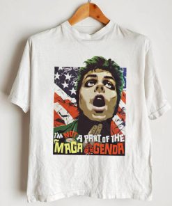 I’m not a part of the maga agenda USA flag shirt