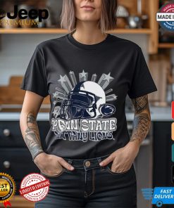 Image One Men's Penn State Nittany Lions Grey Helmet Star T Shirt