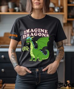 Imagine Dragons Loom World Tour Cartoon Dragon T Shirt