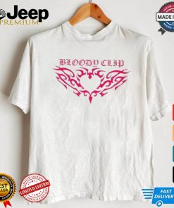 Imnotclip Bloody Clip Heart T shirt