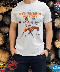 In Broncos history shirt