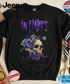 In Flames Skull And Vine Artwork Shirt