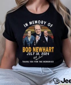 In Memory Of Bod Newhart 2024 Thank You For The Memories T Shirt