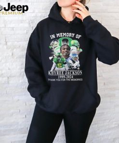 In Memory Of Khyree Jackson 1999 2024 Thank You For The Memories T shirt