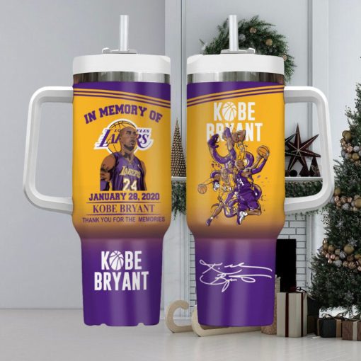 In Memory Of Kobe Bryant 40 Oz Tumbler