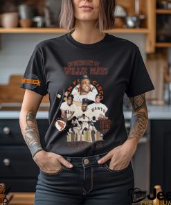 In Memory Of Willie Mays San Francisco Giants T Shirt