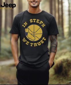 In Steph We Trust Warriors Basketball Maps 2024 Shirt