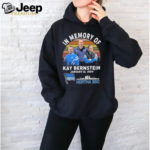 In memory of Kay Bernstein January 16,2024 Hertha BSC vintage shirt