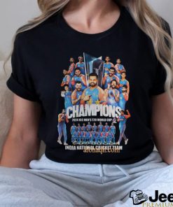 India National Cricket Team Champions 2024 ICC Men’s T20 World Cup T Shirt