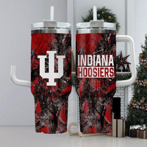 Indiana Hoosiers Realtree Hunting 40oz Tumbler