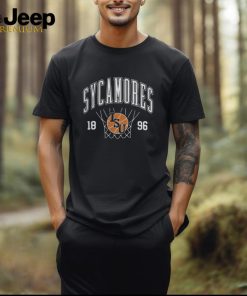 Indiana State Sycamores Basketball Court Logo Tee Shirt