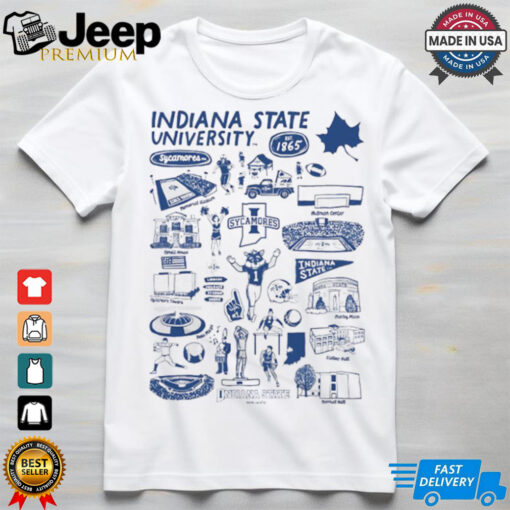 Indiana State Sycamores Vive La Fete Impressions Artwork shirt