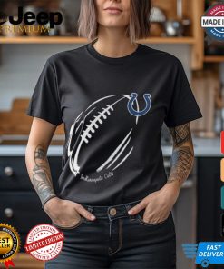 Indianapolis Colts G III 4Her by Carl Banks Subtle Football Fitted T Shirt