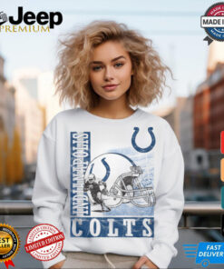 Indianapolis Colts Helmet Dash T Shirt