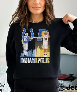 Indianapolis Colts Manking And Indiana Pacers Miller T Shirt