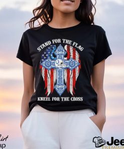 Indianapolis Colts Stand For The Flag Kneel For The Cross 2024 T shirt