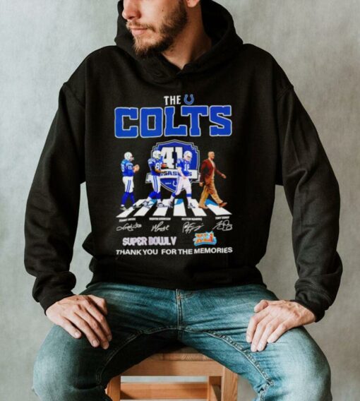 Indianapolis Colts The Colts 41 season 1982 2024 super bowl thank you for the memories shirt