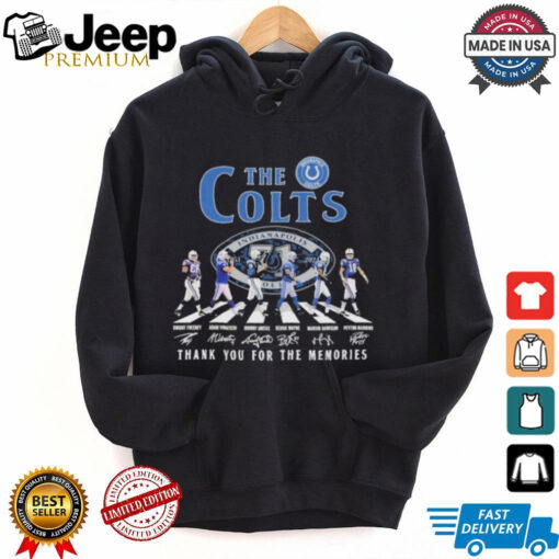 Indianapolis Colts The Legends Of The Colts 71 Years Of Memories T Shirt