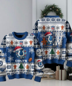 Indianapolis Colts They Not Like Us Christmas Happy Holidays Ugly Sweater