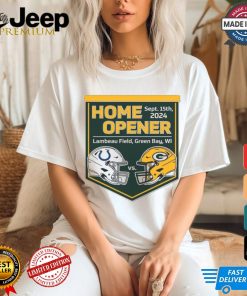 Indianapolis Colts Vs Green Bay Packers Home Opener Lambeau Field Sept 15th 2024 Shirt