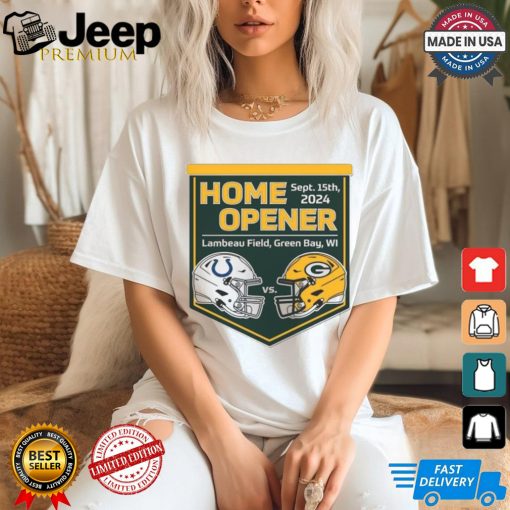 Indianapolis Colts Vs Green Bay Packers Home Opener Lambeau Field Sept 15th 2024 Shirt