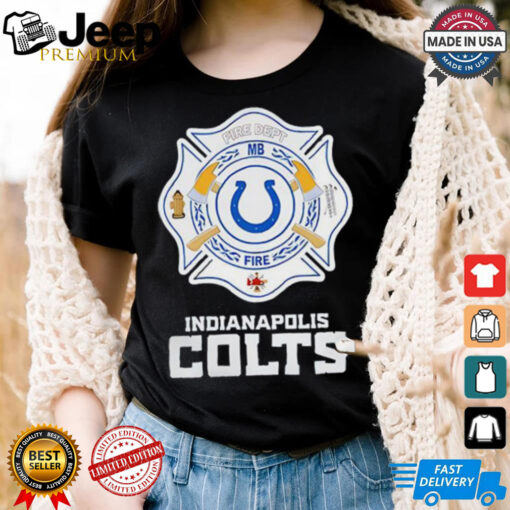 Indianapolis Colts shirt  Firefighter Appreciation logo