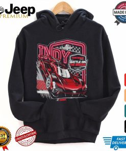 Indy 2024 Battle on the Bricks Ghost Car T Shirt