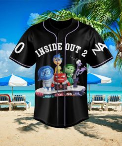 Inside Out 2 Custom Baseaball Jersey