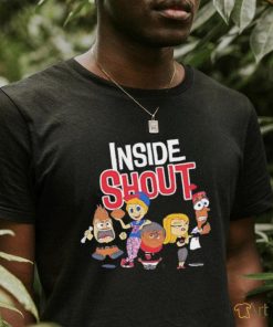 Inside shout Buffalo Bills cartoon shirt