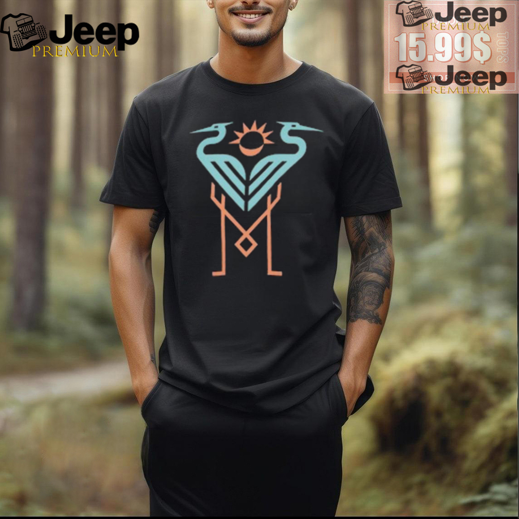 Inter Miami CF Heron Heavy Relaxed T Shirt