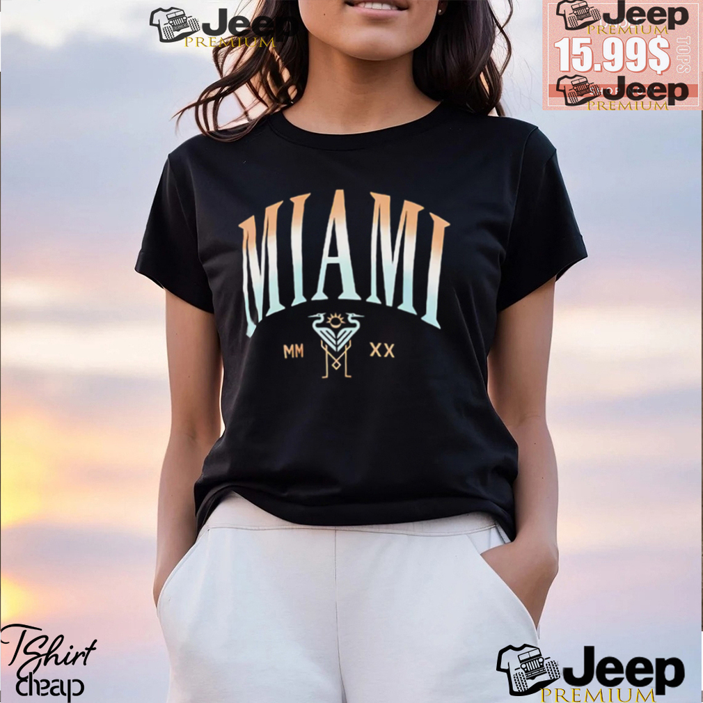 Inter Miami Cf Gradient Heavy Relaxed T shirt