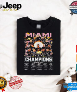 Inter Miami FC 2024 Champions Supporters’ Shield signature shirt