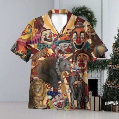 Interesting Life In The Circus 3D Hawaiian Shirt Summer Vaction Gift