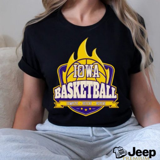 Iowa Basketball Fire Complete Defeat Repeat shirt