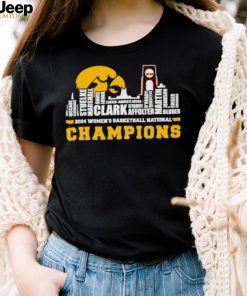 Iowa Hawkeyes 2024 Women’s basketball National Champions team skyline names shirt