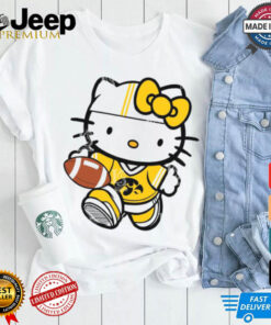 Iowa Hawkeyes Cute Hello Kitty Football shirt