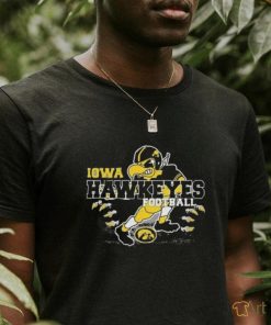 Iowa Hawkeyes Football Herky Mascot T Shirts