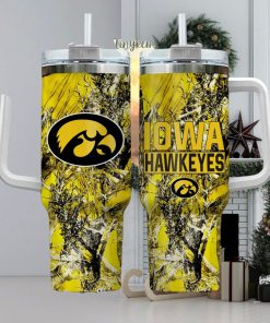 Iowa Hawkeyes Realtree Hunting 40oz Tumbler