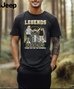 Iowa Hawkeyes Thank You Lisa Bluder Caitlin Clark Legends T Shirt