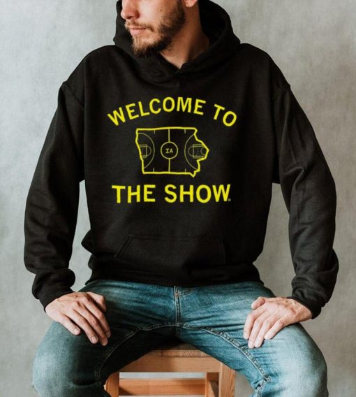 Iowa Hawkeyes welcome to the show IA stadium shirt