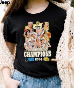 Iowa Hawkeyes women’s basketball Champions B1G 2024 shirt