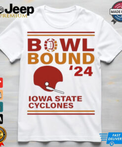 Iowa State Cyclones 2024 Bowl Bound Helmet Shirt